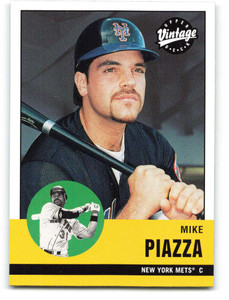 2001 Upper Deck Vintage #276 Mike Piazza NM-MT  New York Mets 