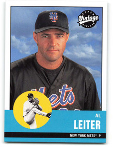 2001 Upper Deck Vintage #278 Al Leiter NM-MT  New York Mets 