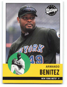 2001 Upper Deck Vintage #280 Armando Benitez NM-MT  New York Mets 