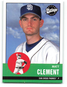 2001 Upper Deck Vintage #291 Matt Clement NM-MT  