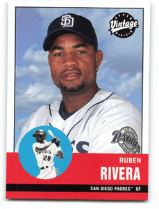 2001 Upper Deck Vintage #293 Ruben Rivera NM-MT  