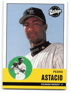 2001 Upper Deck Vintage #332 Pedro Astacio NM-MT  