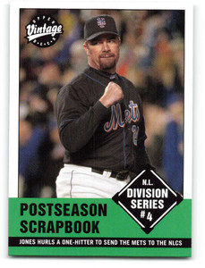 2001 Upper Deck Vintage #377 Bobby Jones SH NM-MT  