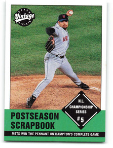 2001 Upper Deck Vintage #384 Mike Hampton SH NM-MT  