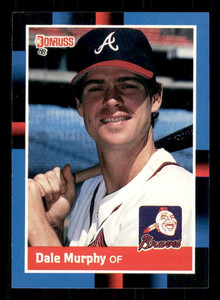 Dale Murphy Atlanta Braves 1987 Vintage Baseball Unsigned 