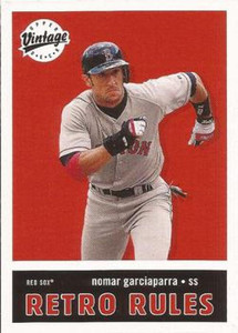 2001 Upper Deck Vintage Retro Rules #R1 Nomar Garciaparra NM-MT  Boston Red Sox 