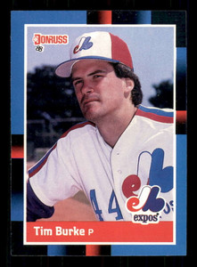 1988 Donruss #98 Tim Burke NM-MT Montreal Expos 