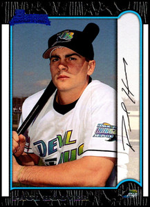 1999 Bowman #158 Paul Hoover NM-MT  RC Rookie Tampa Bay Devil Rays 