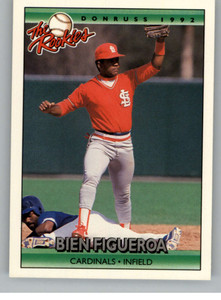 1992 Donruss The Rookies #36 Bien Figueroa VG RC Rookie St. Louis Cardinals 