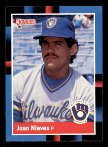 1988 Donruss #126 Juan Nieves NM-MT Milwaukee Brewers 
