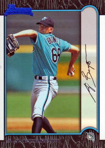 1999 Bowman #323 A.J. Burnett NM-MT  RC Rookie Florida Marlins 