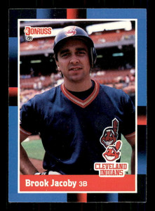 1988 Donruss #131 Brook Jacoby NM-MT Cleveland Indians 