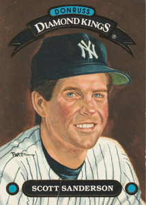 1992 Donruss Diamond Kings #DK10 Scott Sanderson NM-MT  New York Yankees 