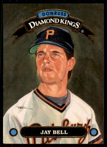 1992 Donruss Diamond Kings #DK17 Jay Bell NM-MT  Pittsburgh Pirates 