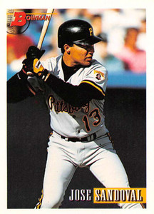 1993 Bowman #78 Jose Sandoval NM-MT  RC Rookie Pittsburgh Pirates 