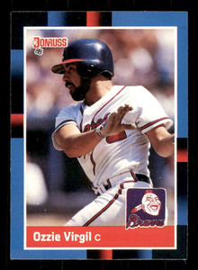 1988 Donruss #143 Ozzie Virgil NM-MT Atlanta Braves 