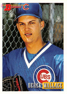 1993 Bowman #4 Derek Wallace NM-MT  RC Rookie Chicago Cubs 