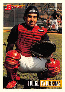 1993 Bowman #5 Jorge Fabregas NM-MT  California Angels 