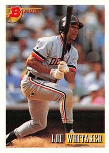 1993 Bowman #11 Lou Whitaker NM-MT  Detroit Tigers 