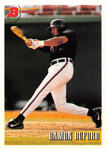 1993 Bowman #141 Damon Buford NM-MT  Baltimore Orioles 