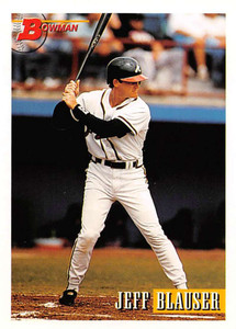 1993 Bowman #142 Jeff Blauser NM-MT  Atlanta Braves 