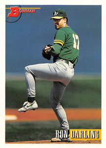 1993 Bowman #189 Ron Darling NM-MT  Oakland Athletics 