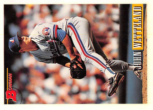 1993 Bowman #212 John Wetteland NM-MT  Montreal Expos 