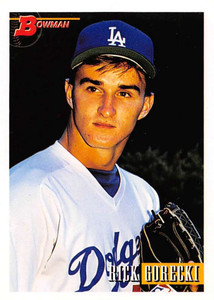 1993 Bowman #266 Rick Gorecki NM-MT  RC Rookie Los Angeles Dodgers 