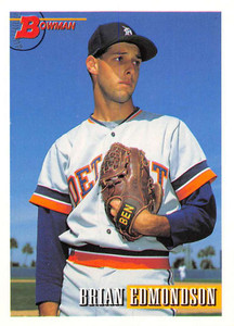 1993 Bowman #291 Brian Edmondson NM-MT  Detroit Tigers 