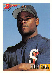 1993 Bowman #306 Billy Hall NM-MT  RC Rookie San Diego Padres 
