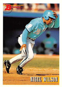 1993 Bowman #316 Nigel Wilson NM-MT  Florida Marlins 