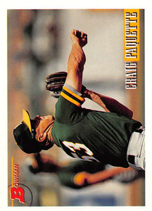 1993 Bowman #329 Craig Paquette NM-MT  Oakland Athletics 