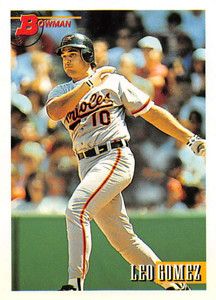 1993 Bowman #381 Leo Gomez NM-MT  Baltimore Orioles 