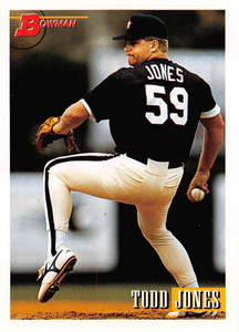 1993 Bowman #392 Todd Jones NM-MT  Houston Astros 