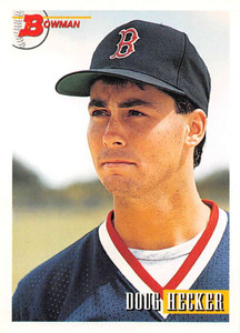 1993 Bowman #411 Doug Hecker NM-MT  RC Rookie Boston Red Sox 