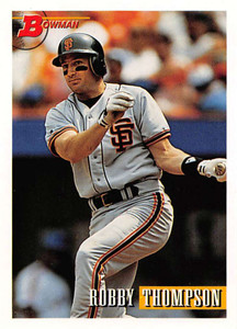 1993 Bowman #436 Robby Thompson NM-MT  San Francisco Giants 