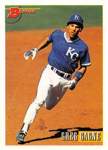 1993 Bowman #449 Greg Gagne NM-MT  Kansas City Royals 