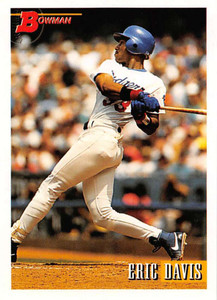 1993 Bowman #450 Eric Davis NM-MT  Los Angeles Dodgers 