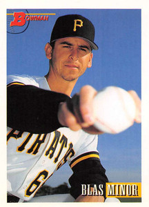 1993 Bowman #486 Blas Minor NM-MT  Pittsburgh Pirates 