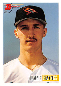 1993 Bowman #493 Jimmy Haynes NM-MT  RC Rookie Baltimore Orioles 