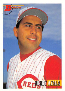 1993 Bowman #498 Bobby Ayala NM-MT  RC Rookie Cincinnati Reds 