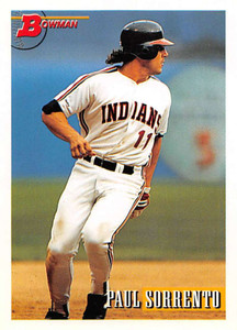 1993 Bowman #501 Paul Sorrento NM-MT  Cleveland Indians 
