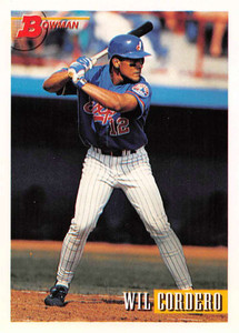 1993 Bowman #508 Wil Cordero NM-MT  Montreal Expos 
