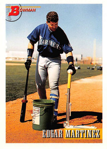 1993 Bowman #515 Edgar Martinez NM-MT  Seattle Mariners 