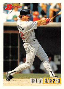 1993 Bowman #537 Brian Harper NM-MT  Minnesota Twins 