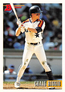 1993 Bowman #560 Craig Biggio NM-MT  Houston Astros 