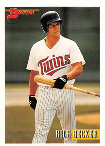 1993 Bowman #593 Rich Becker NM-MT  Minnesota Twins 