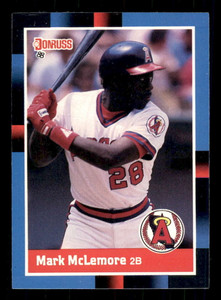 1988 Donruss #181 Mark McLemore NM-MT California Angels 