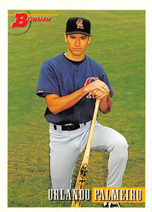 1993 Bowman #637 Orlando Palmeiro NM-MT  RC Rookie California Angels 