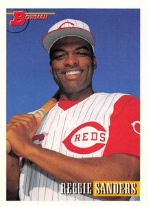 1993 Bowman #666 Reggie Sanders NM-MT  Cincinnati Reds 
